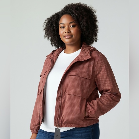 Fabletics Ripstop Cropped Cargo Jacket - Picture 2 of 6